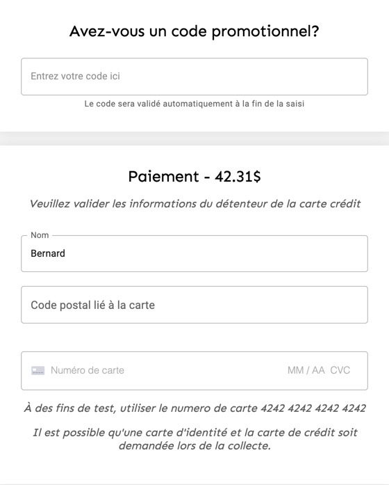 Pizzli Client Page Preview